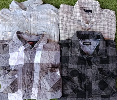 Unbranded flannel shirt 11Pcs (3012)