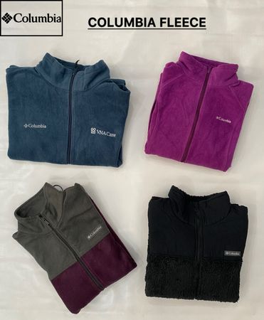 Branded Columbia Fleece Jackets