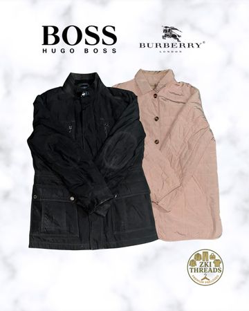 Burberry Boss Lacoste Nike Jackets (C13)