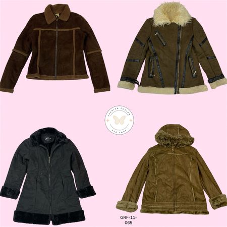 Y2K Luxe Faux Fur Jacket – Retro Chic Statement  (GRF-11-065)