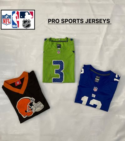 Branded Pro Sports Jerseys NFL, NHL, MAJESTIC
