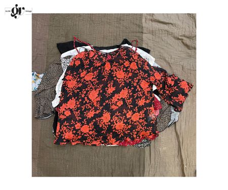 Y2K Printed Blouse/Tops - GV0032