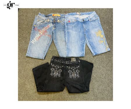 Y2K Fashion Flare Jeans - GV0041