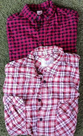 Branded Flannel Shirts (10) pcs 3026