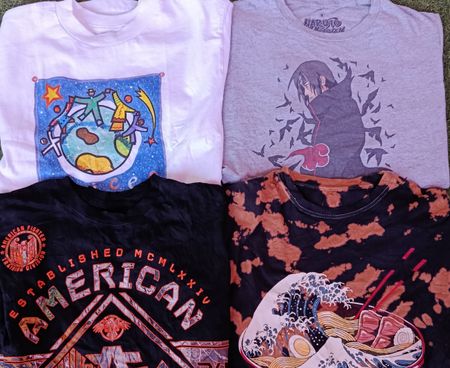 Printed T-Shirts (10) pcs 3043