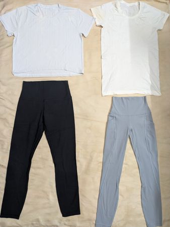 Lululemon T-Shirts and Leggings