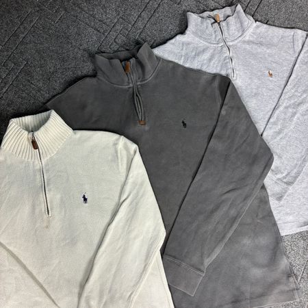 Ralph Lauren 1/4 Zips Knitwear (CV-8)