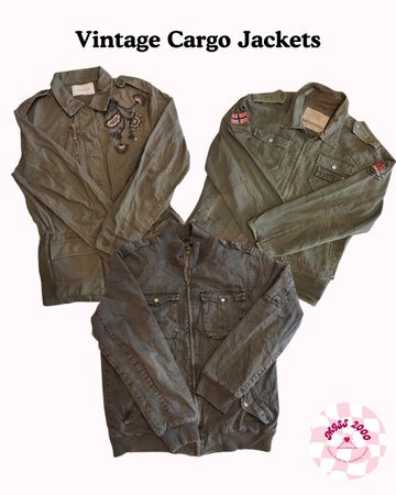 Cargo Crush: Vintage Cargo Jackets