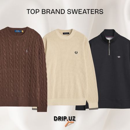 Pulls de marque haut de gamme