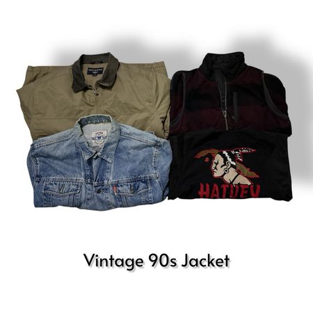 Men’s vintage Jackets (brands) Levi's ,polo Ralph Lauren, tommy etc