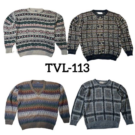 Y2K Vintage Crazy Printed Sweaters