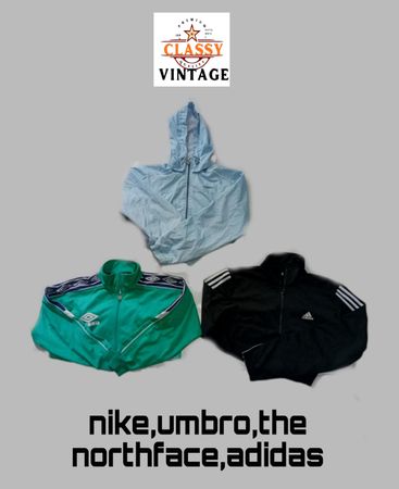 the north face, adidas, nike, umbro mix brand giacche