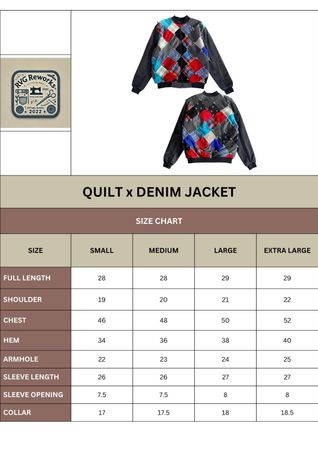 Upcycled Patchwork Bomber Jacket