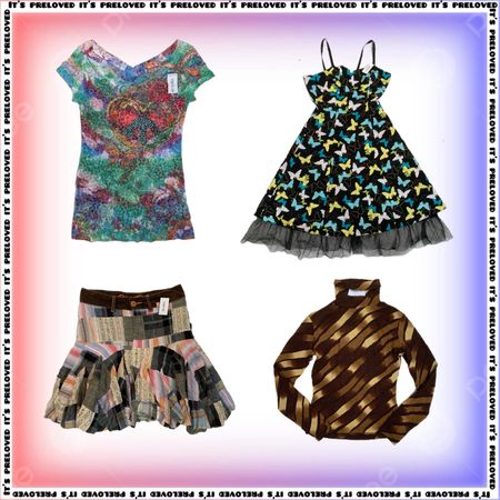 Cosmic Rainbow Closet - Tops, Drsses, Skirts SS-(1602)