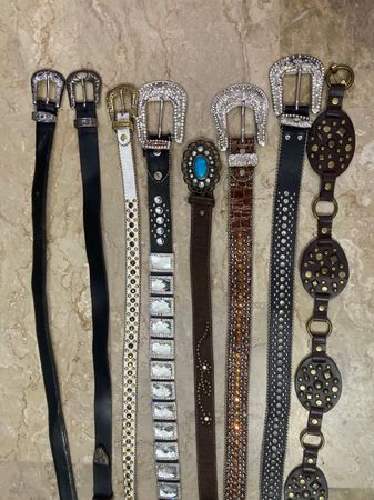 Y2K Cinturones de Estilo de los 90 (M-168)