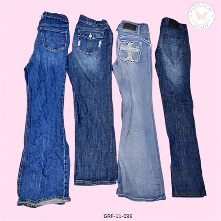 Schicke ausgestellte Jeans – Perfektes Gleichgewicht zwischen Komfort und Stil (GRF-11-096)