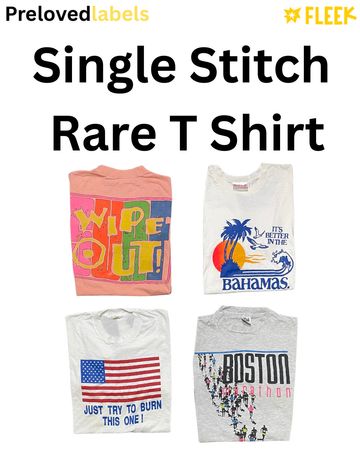 Single Stitch Rare T Shirt ( 1236)