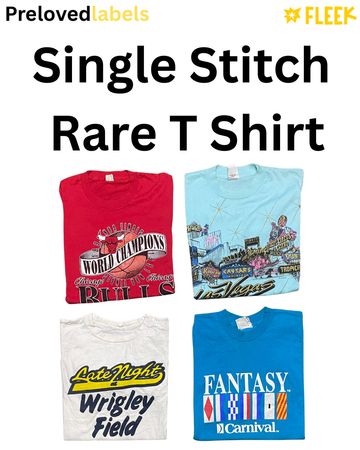 Single Stitch Rare T Shirt ( Wcv: 1237)