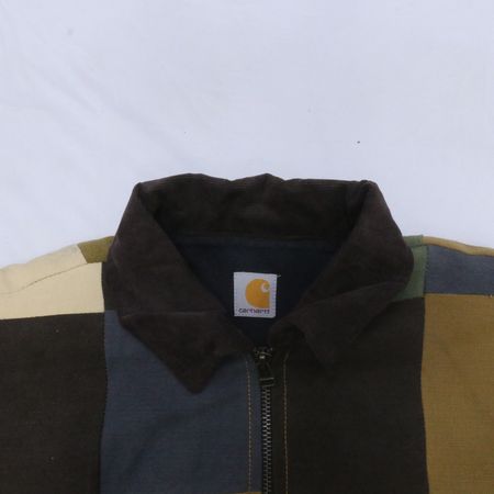 CR747 Upcycled Men's Carhartt Patchwork Jacket