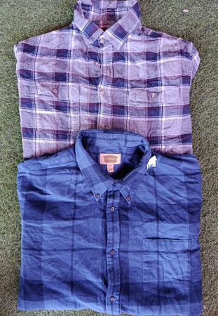 Unbranded Flannel Shirts (10) pcs 3065