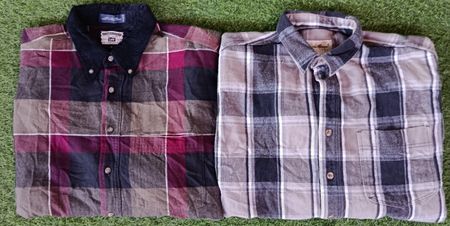 Camicie di flanella con marchio (10) pezzi "3068