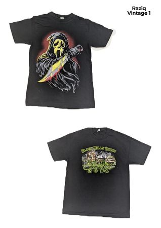 💥 RV989 Vintage Skeleton Tshirts