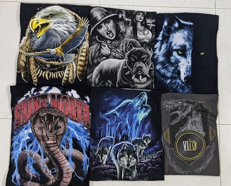 💥 T-shirts imprimés animaux RV988