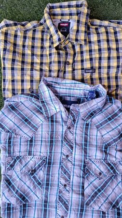 Wrangler Shirts (10) pcs 3111