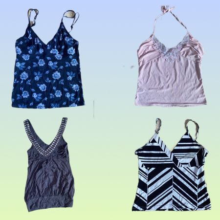 Y2K Hilton Vibe Camisole Tops (TS-1512)