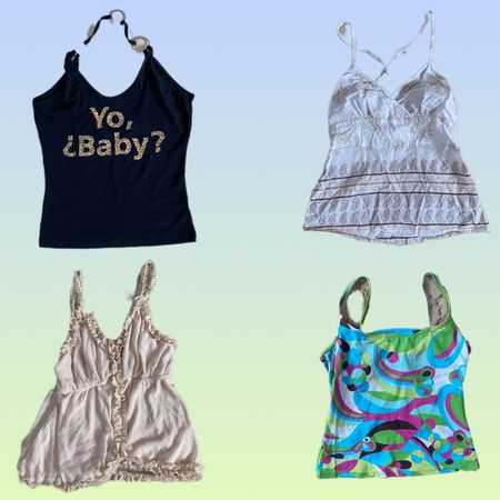 Y2K Mix Cami Tops (TS-1517)