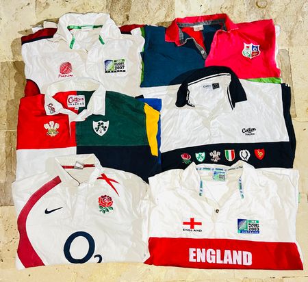 Mix Vintage Club Rugby Shirts Bundle 80