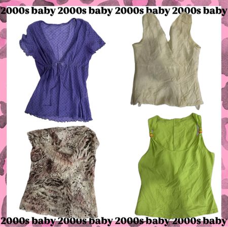 Softcore Siren Y2K Tops-086