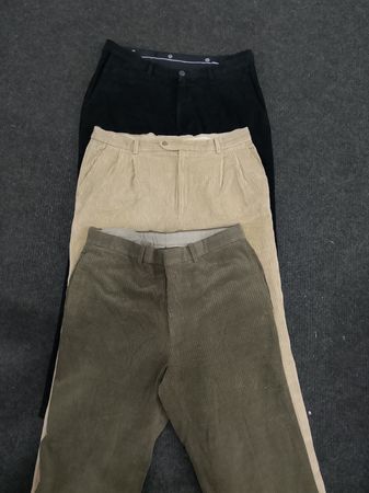 Pantalon en velours côtelé épais