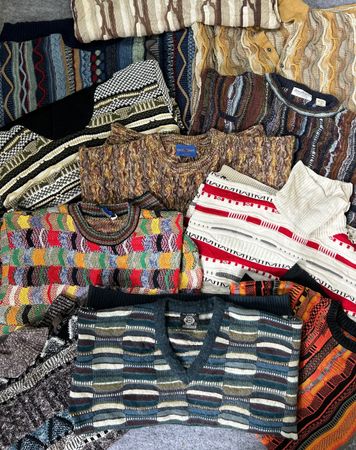「Coogi-Style Sweaters」