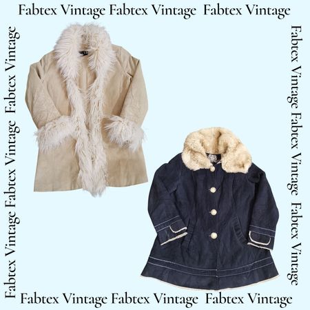 (FV-526) Y2K Penny Lane Afghan Coats