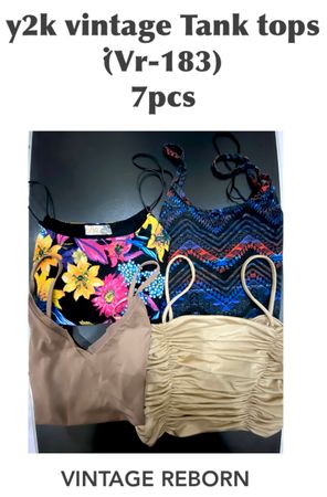 Y2K Fashion Flashback Tank Bundle (Vr-183)