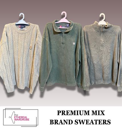Premium Mix Brand Sweaters 1/4 Zip