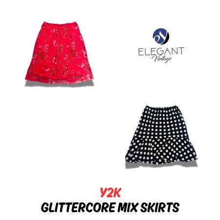 Y2K Glittercore Mix Skirts - EV0790