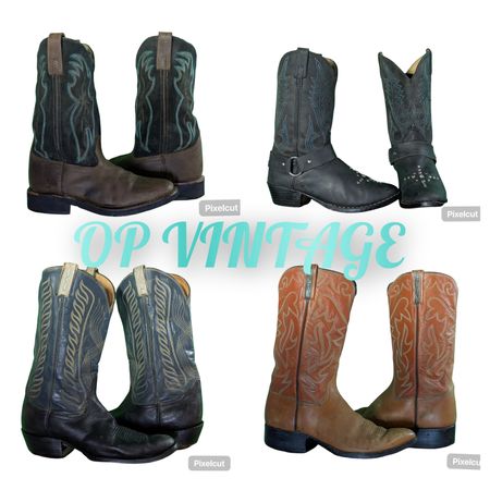 Op vintage 0073 Branded Best Cowboy Boots