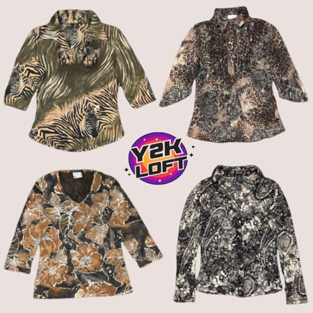 Dark & Moody Y2K Grunge Tops