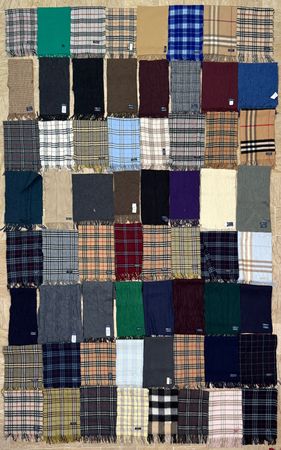 authentic burberry polo muffler/ Scarves 64 piece