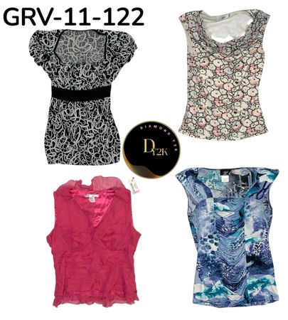 Authentic Y2K Short Sleeve Blouse – Vintage Wardrobe Essential