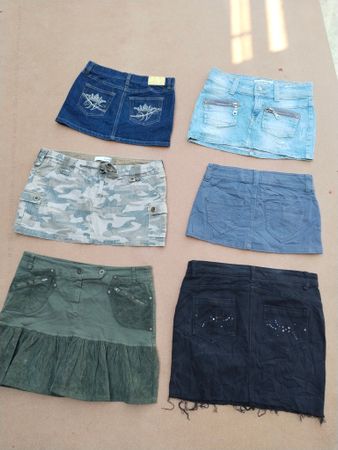 TRF Denim and other mini skirts (MSK-101)
