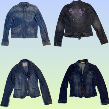 Y2K IT Girl Denim jacket (TS-1528)