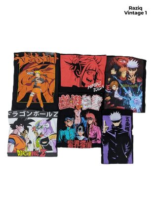 💥 RV1009 Japanese Cartoon Tshirts