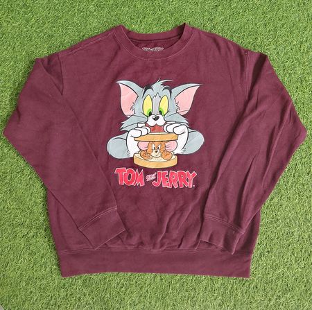Cartoon bedruckter Sweatshirt