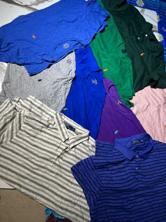 Vintage men's Ralph Lauren polo shirts