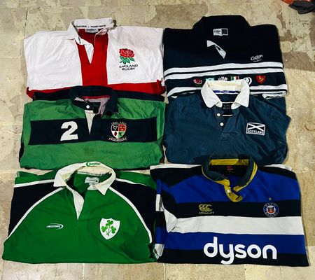 Mix vintage club rigby shirts bundle 92