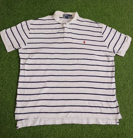 Camiseta de cuello a rayas Polo