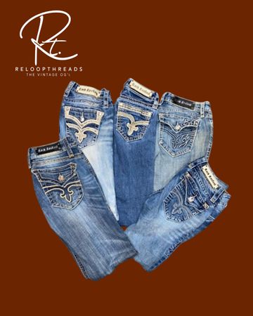 RT 1304 Rock Revival Mix Jeans